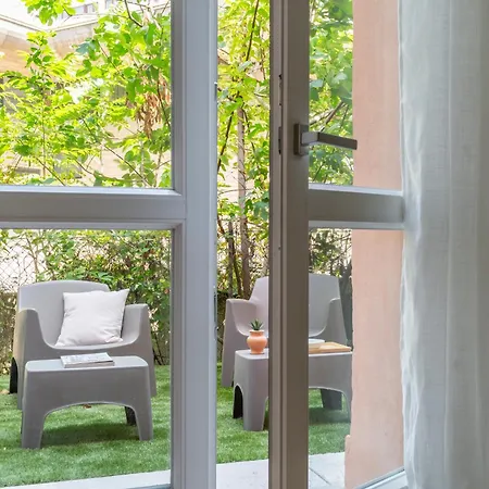 Appartamento Bright 2br - 2ba - Garden - Ac - Bologna